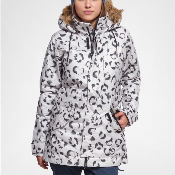 Animal print snowboard jacket Clearance